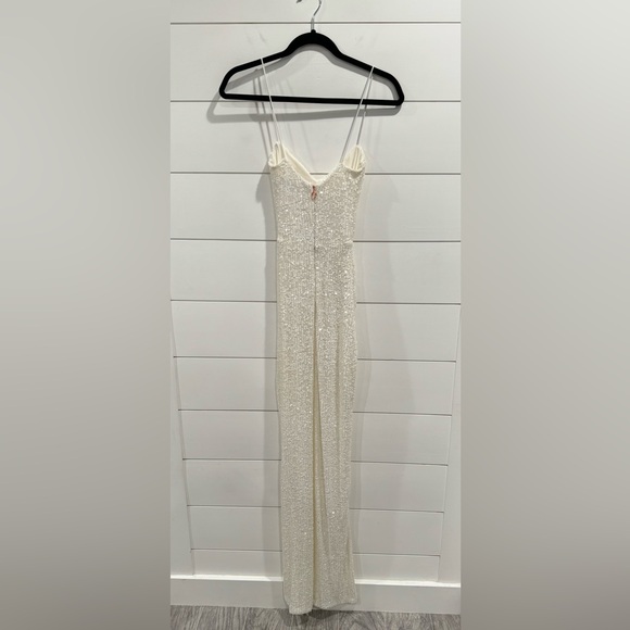 Nookie white sequin sublime cutout gown - Picture 10 of 10